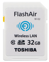 東芝將擴大具有嵌入式無線局域網通信功能的SDHC存儲卡 “FlashAir™”產品陣容