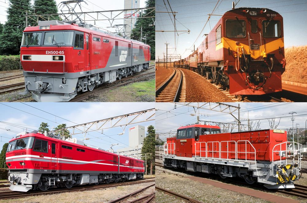 從日本走向世界，從過去走向未來！——東芝電力機車描繪的未來圖景